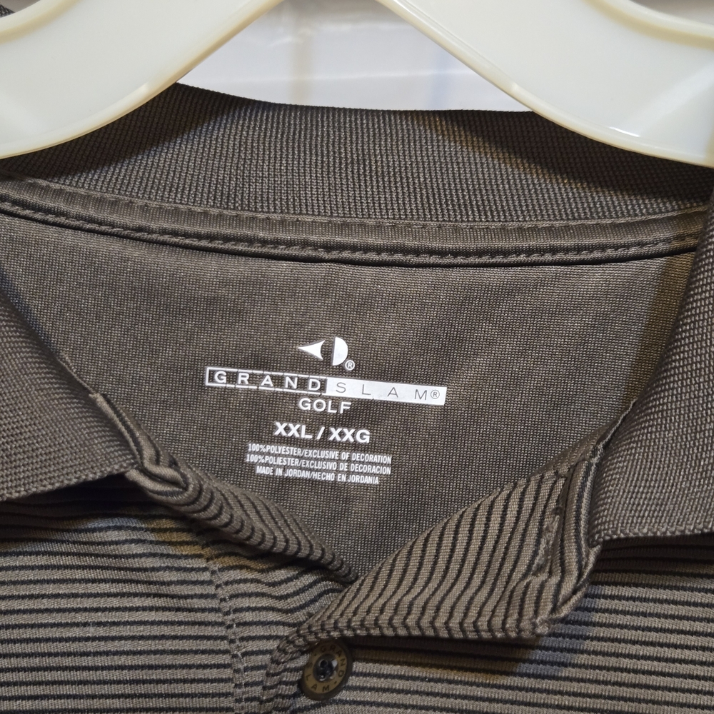 2XL- Grand Slam Purple and Brown Polo Shirt Duo - Picture 6 of 7